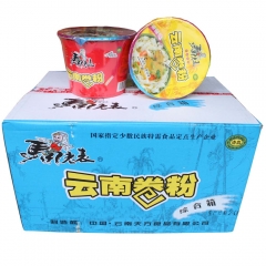 马老表云南卷粉综合箱【桶】90g（1*12）（红烧牛肉味/酸辣牛肉味/麻辣鸡肉味/麻辣牛肉味）