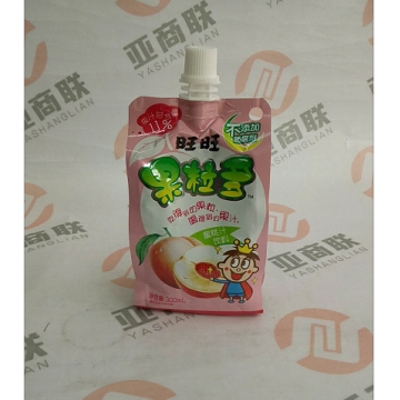 旺旺果粒多蜜桃汁饮料300ml24