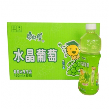 康师傅水晶葡萄 500ml*15瓶/件