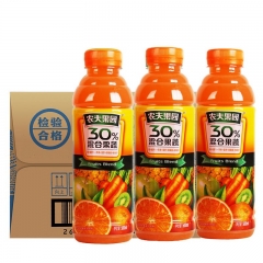 农夫山泉农夫果园30%混合果蔬汁【胡橙】500ml*15瓶/件