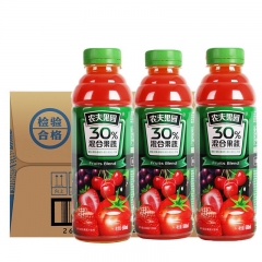 农夫山泉农夫果园30%混合果蔬汁【番莓】500ml*15瓶/件