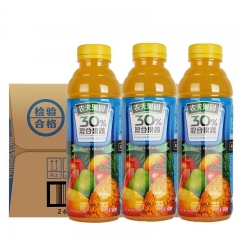 农夫山泉农夫果园30%混合果蔬汁【菠芒】500ml*15瓶/件