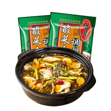 桥头酸菜鱼袋300g袋重庆酸菜鱼
